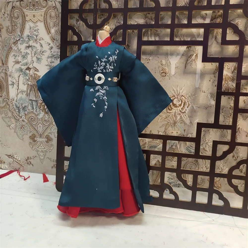 

1/6 Male Dress Chinese Ancient Classical Hanfu Hanfu Robe TV Cosplay Suit Costume Customize for 12inchFigure Model Toy