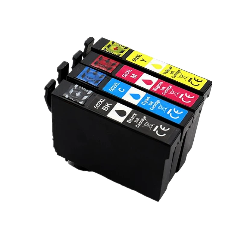 T502xl 502 502xl Volledige Inktcartridge Met Chip Compatibel Voor Epson Xp5100 Xp5105 Wf2860 Wf2865 Printers