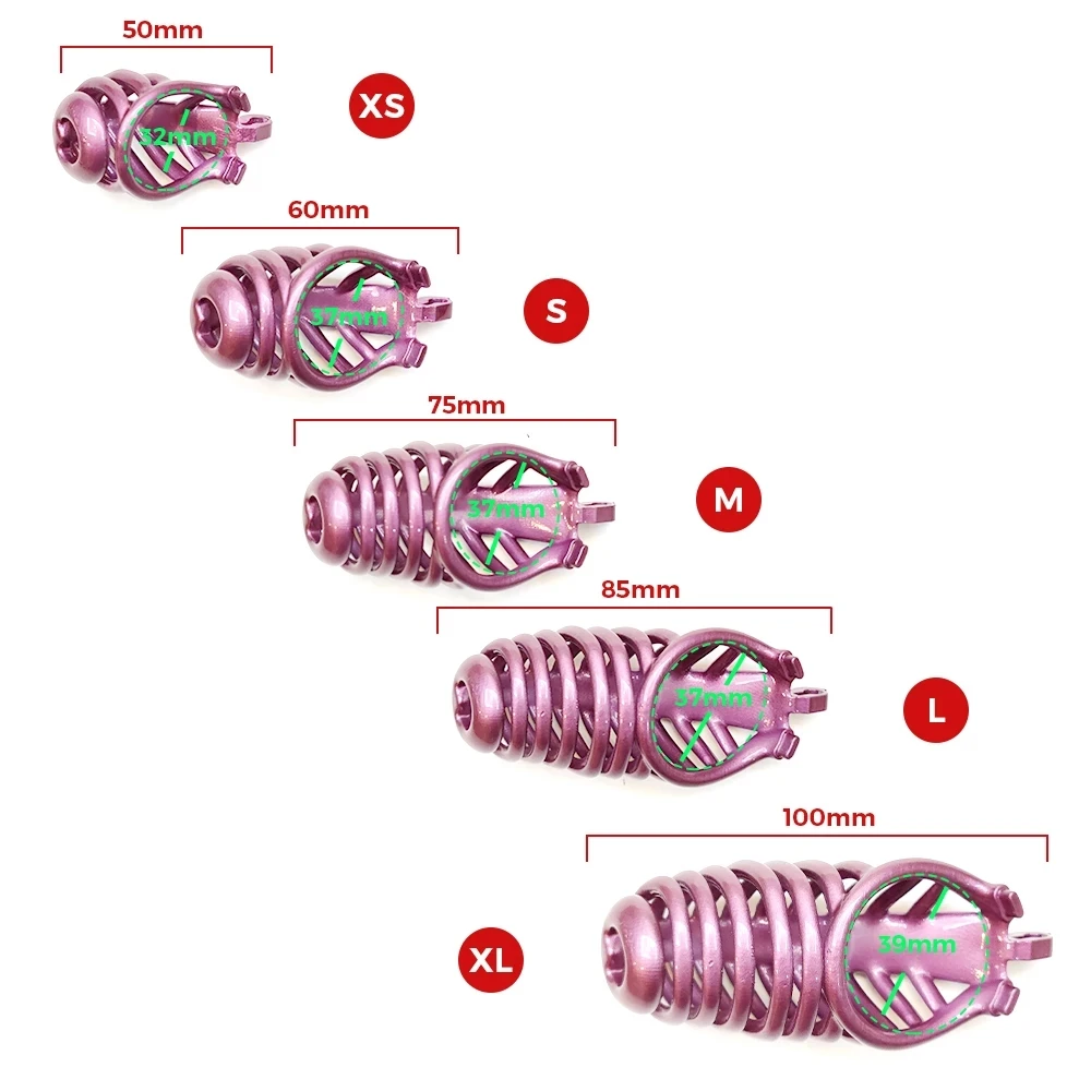 

3 Color TS CD Chastity Devices Cage Male Sissy Cock Cage Penis Ring Lock Bondage Slave Erotic Gay Ladyboy BDSM Sex Toys for Men