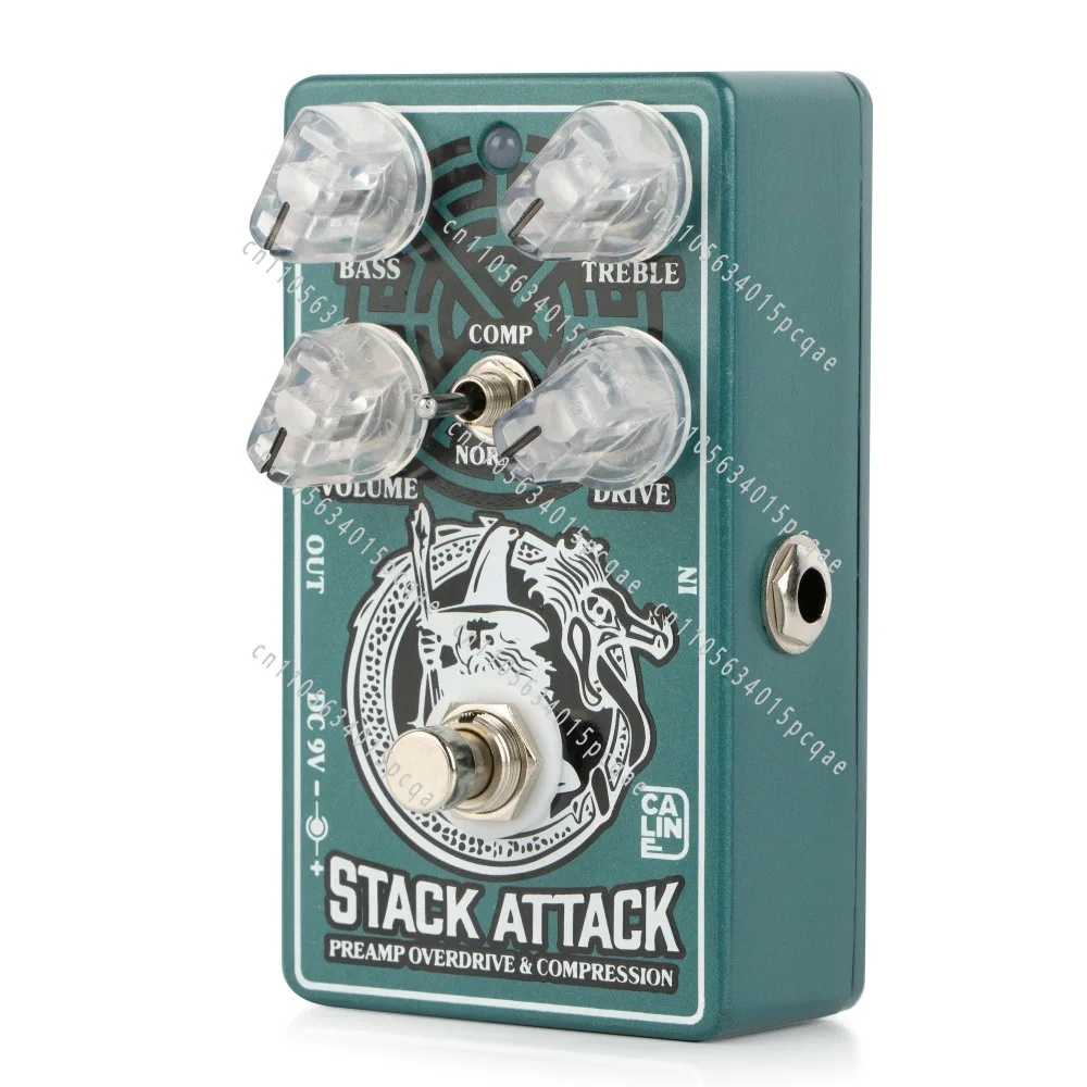 CP-509 Overlay Impact Overload Guitar Effect, Front Overload Compression Effect