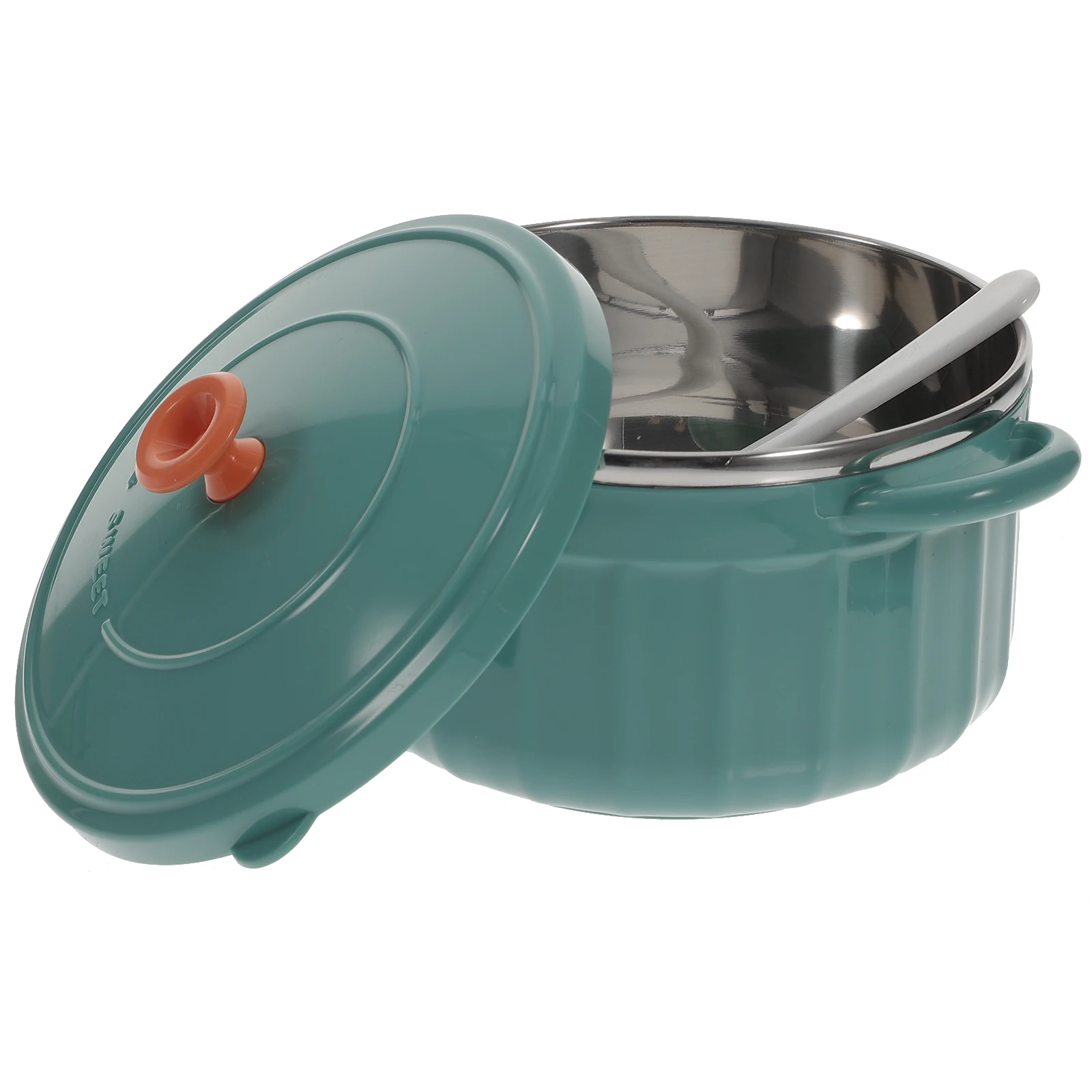 

Stainless Steel Lunch Box Large Capacity Soup Bowl Noodle Ramen Food Container Microwave Safe Reusable Instant Noodles Kitchen