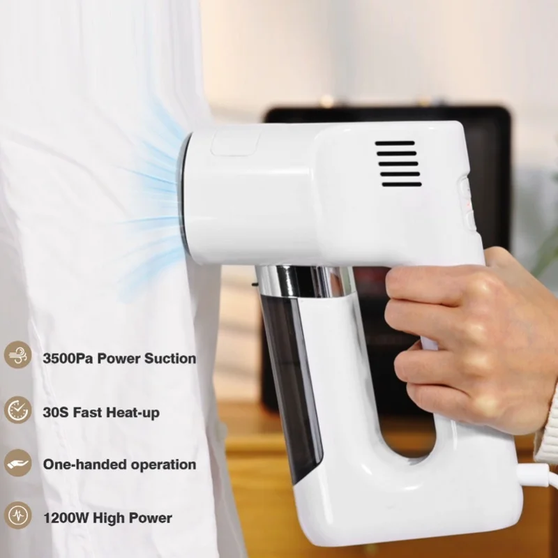 Handheld Steam Iron For Clothes Strong Pressure Steam Portable Garment Wrinkle Remover For Home Travel 110V/220V