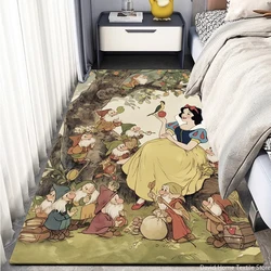 Snow White area carpet for children Living room Bedroom floor mat  Kitchen Rug Children's Bedroom Mat Non-slip Mat Decoration