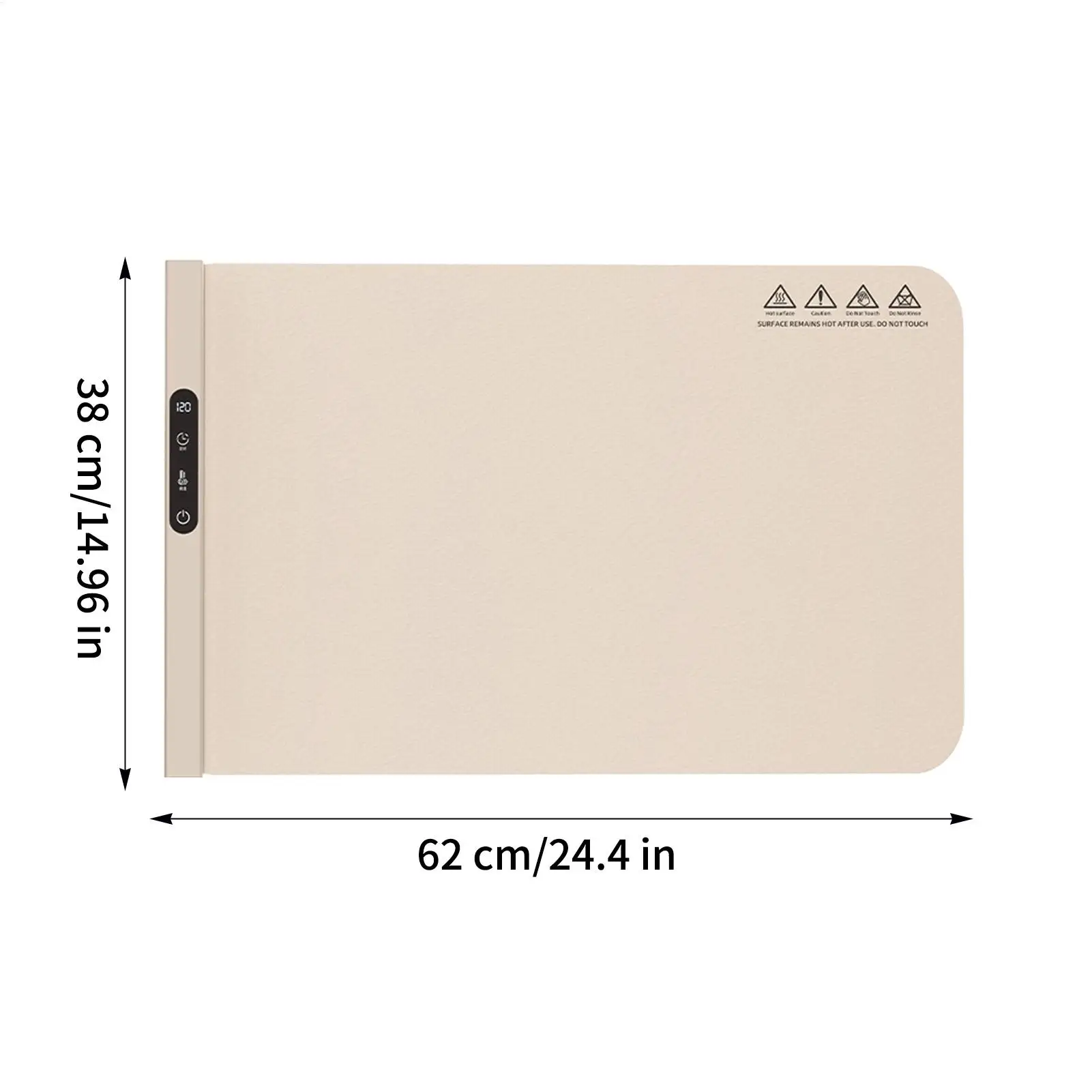 Picture 7: Electric Warming Tray Foldable Food Warmer Mat with 6 Tem Setting Fast Full Surface Heating Portable Electric Food Warming Tray