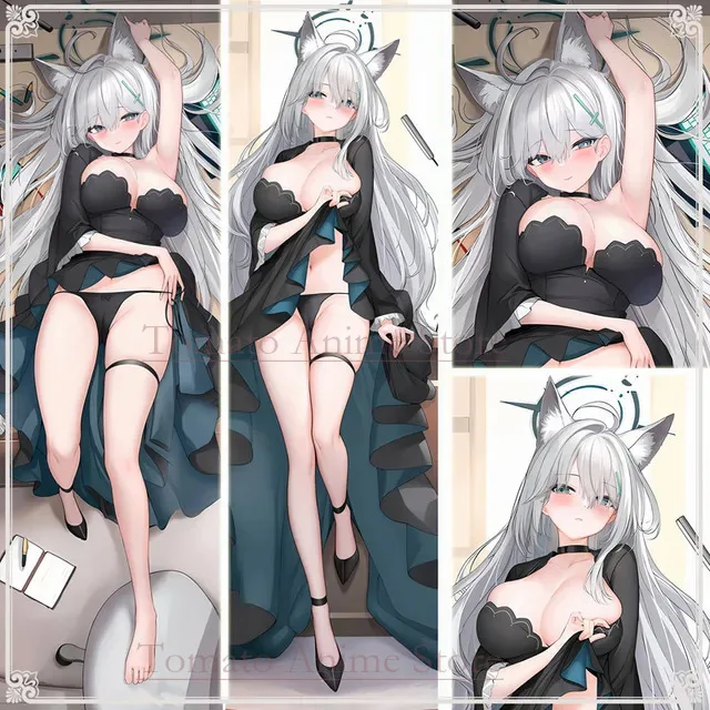 

Blue Archive Sunaōkami Shiroko Body Pillow Case Otaku Hing Sleeping Cushion Cover Character Theme Cosplay Pillowcase
