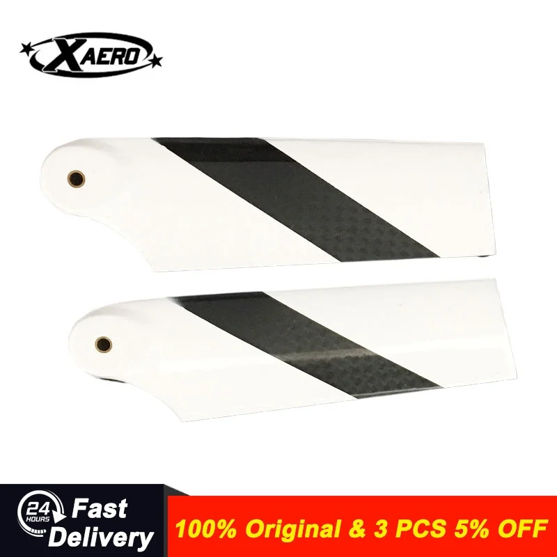 

XAERO 92 мм лопасти хвостового ротора из углеродного волокна для выравнивания T-REX 550 600, запасные части для радиоуправляемого хвостового ротора в сборе