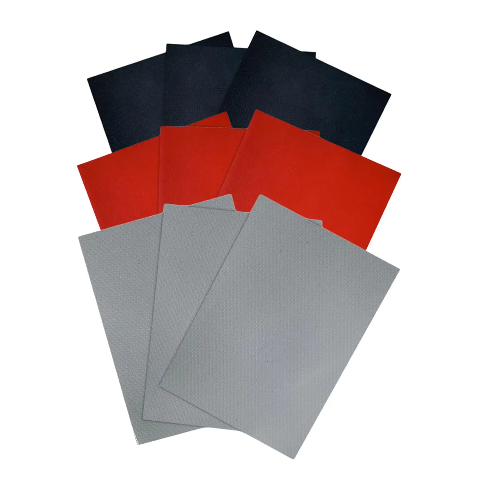 9 Pcs Waterproof PVC Repair Patches Canoe Inflatable Boat Raft Accessories 10x15cm
