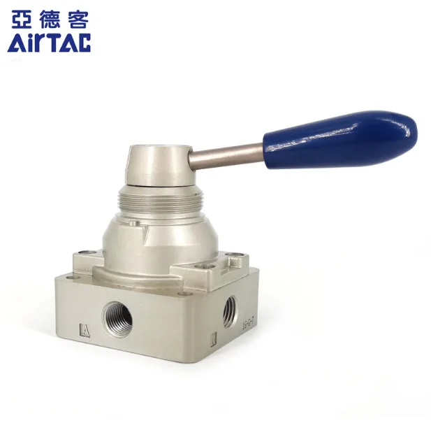 AirTAC mão alavanca válvula, 4HV31008, 4HV310-08, Novo, 1PC