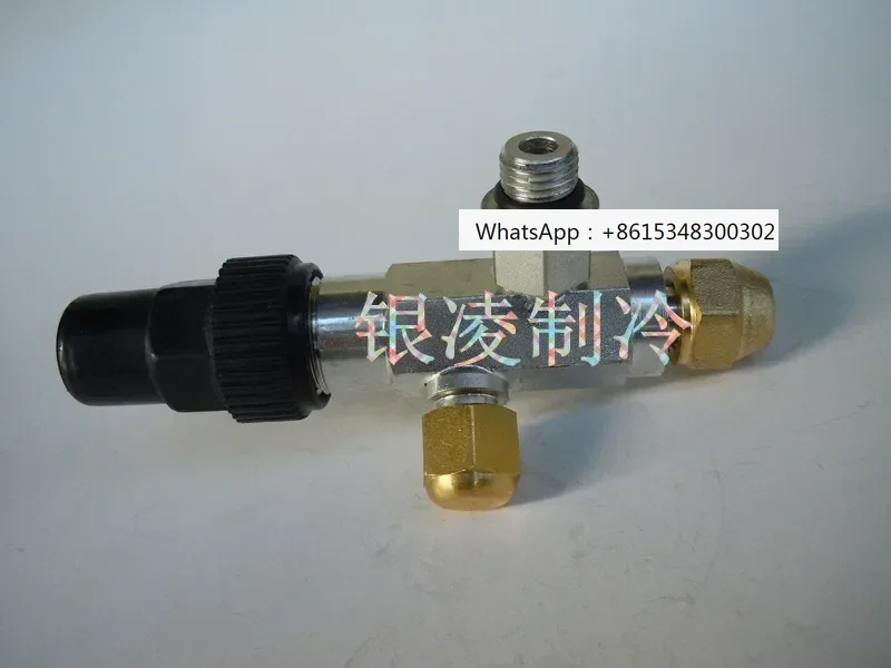 

screw compressor valve refrigeration air conditioning freezer high and low pressure globe valve head right angle valve