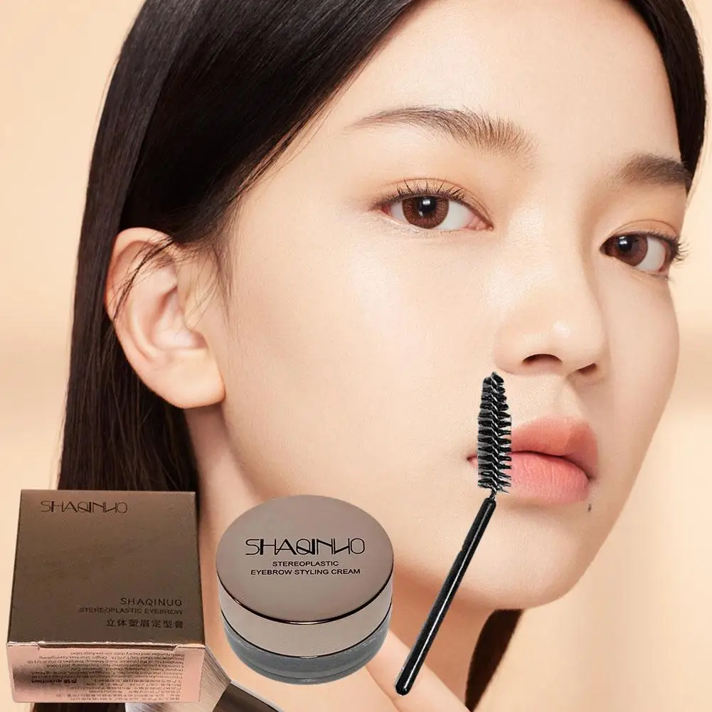 ثلاثية الأبعاد الحاجب جل تصفيف مقاوم للماء شفاف سريعة الجافة الحاجب طويلة الأمد الشمع مجموعة الحاجب رفع الحاجب معززات ماكياج #2