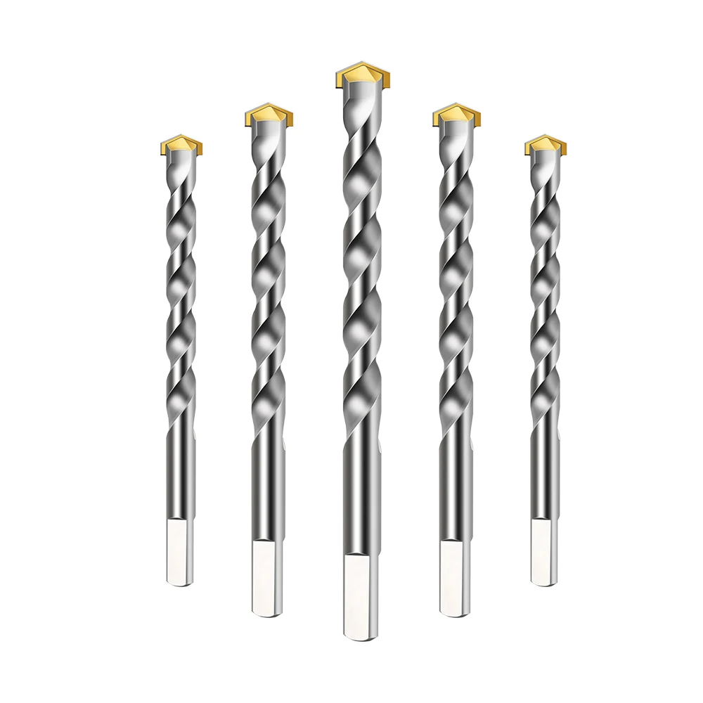 Concrete Drill Bits for Drills Cross Tips 2 Cutters For Walls/Bricks/Concrete Hard Alloy Masonry Drilling Bits Impact Drill Bit