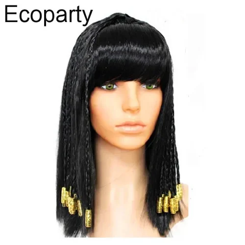 Ancient Egypt Cosplay Costumes Halloween Party Children\'s Stage Performance Clothes Girl Princess Dress Boy Egyptian Pharaoh Wig