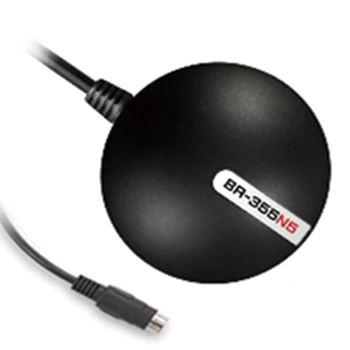 BR-355N5 odbiornik GNSS GlobalSat zastępuje BR-355S4 interfejs USB PS/2 złącze SIRF4 szeregowy TTL/RS232 odbiornik GPS