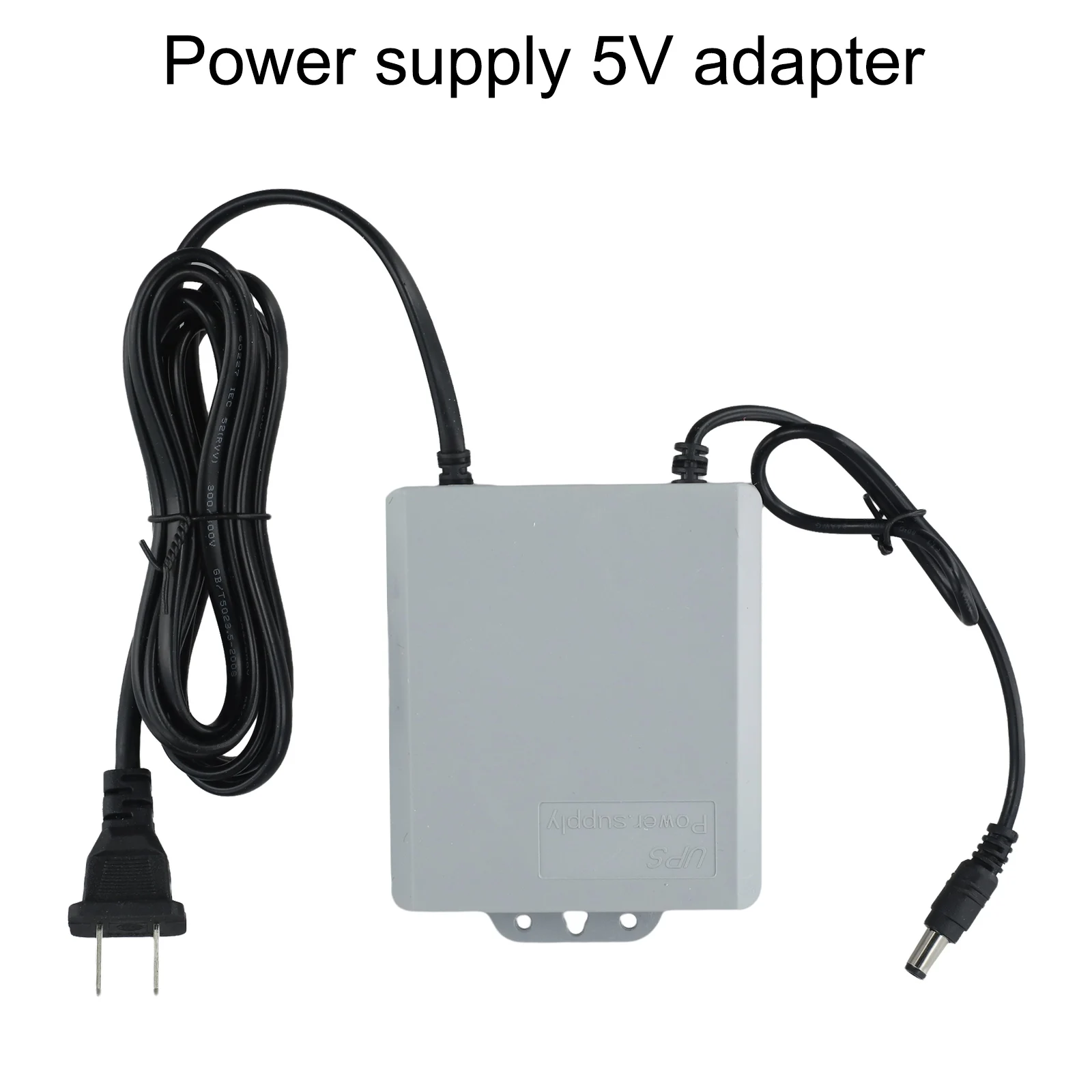 For Home Camera 3600mAh Battery DC UPS Battery Backup Home Use Outdoor Use Color: White Home Camera Protection