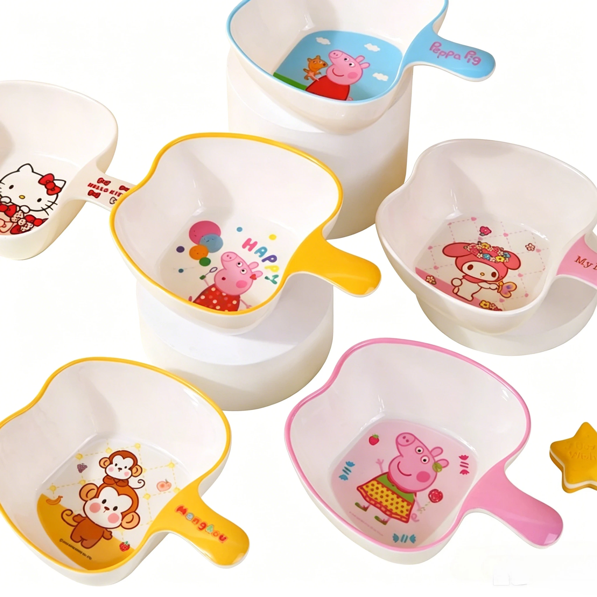 Baby Food Apple - BPA Free Kid Bowl Apple Shaped