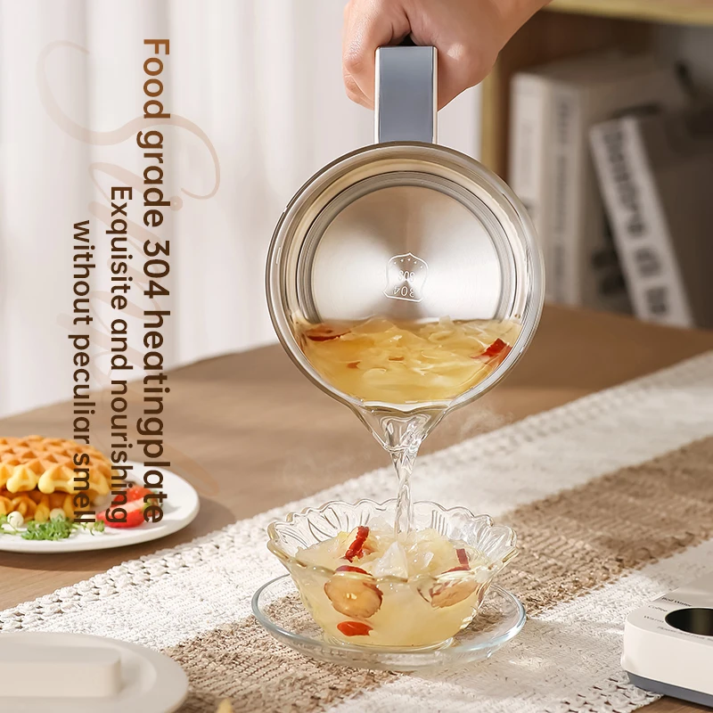 Intelligent 1.2L electric kettle with temperature control household teapot kettle kettle water soaker new glass material health