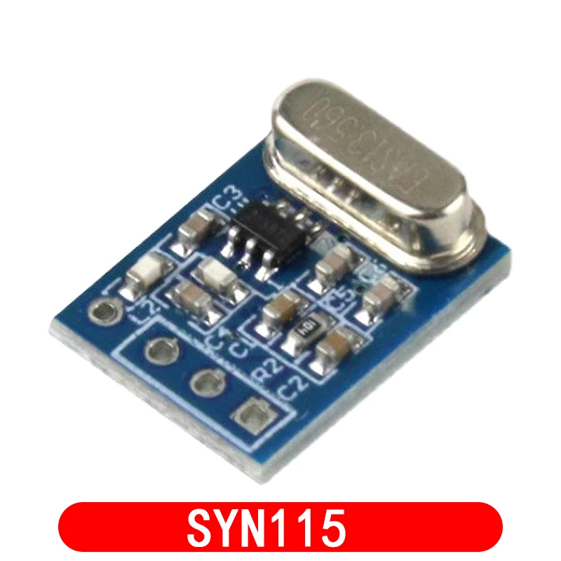 1Set 2Pcs 433MHZ Wireless Transmitter Receiver Board Module SYN115 SYN480R ASK/OOK Chip PCB for arduino