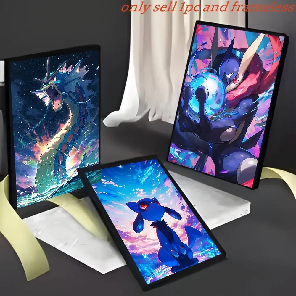 Pokemon Peripherals Charizard Arcanine Rapidash Anime Wall Art Canvas Print view 2