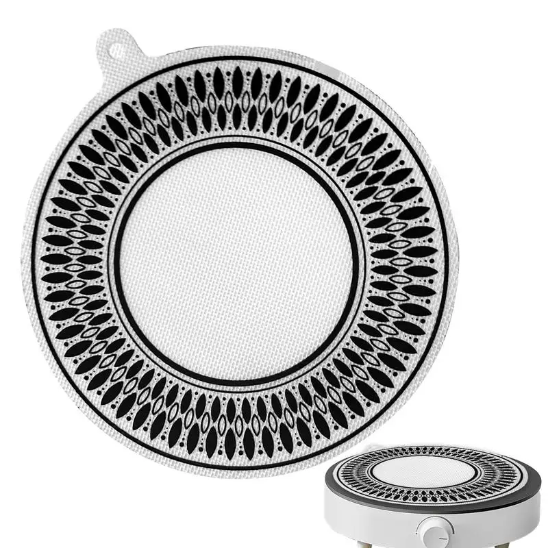 1pc Induction Cooker Insulation Pad Cooktop Protector Mat Potholder Round Silicone Heat Insulation Pad Countertop Protectmat