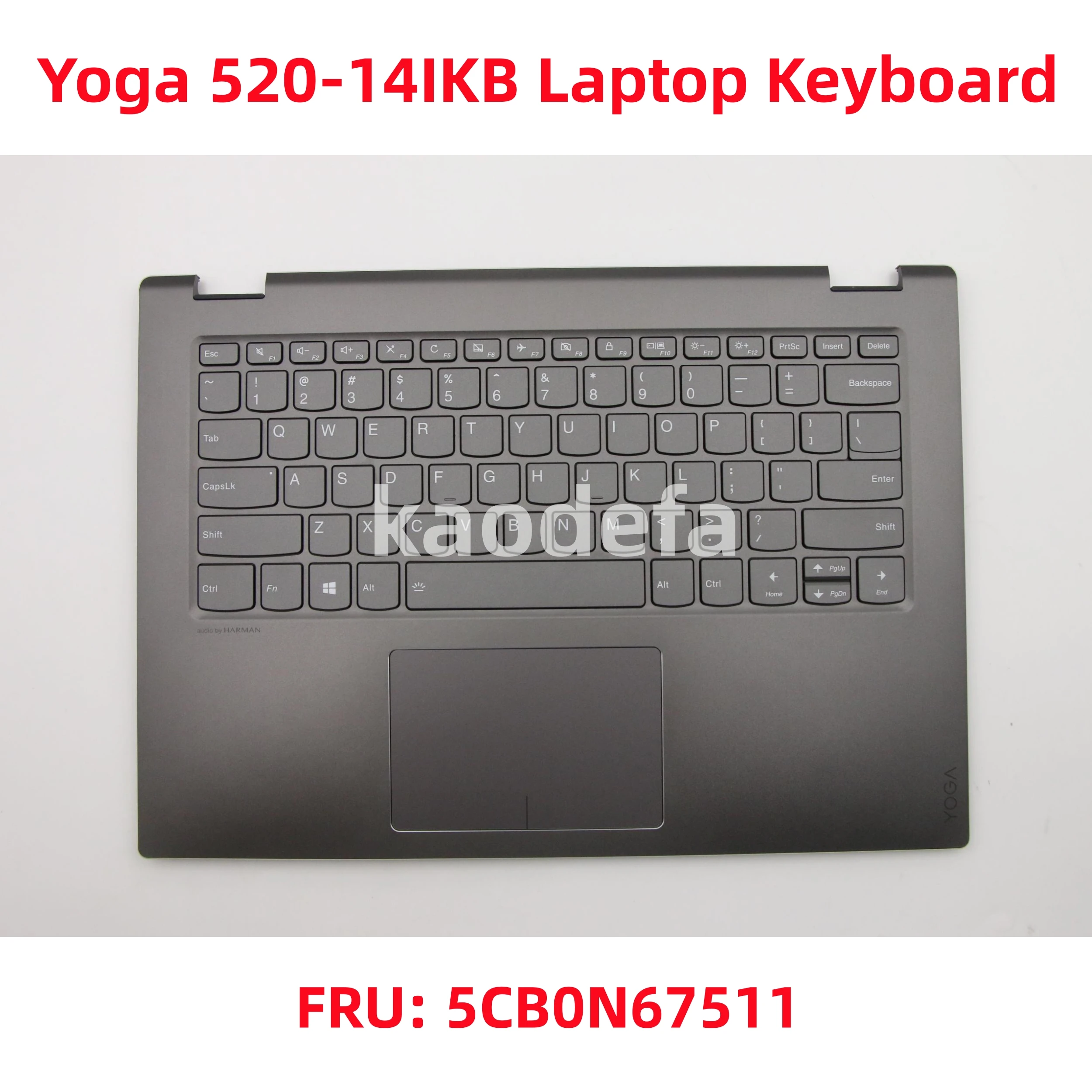 

For Lenovo ideapad Yoga 520-14IKB Yoga 520-14IKB Laptop Keyboard FRU: 5CB0N67511 5CB0N67546