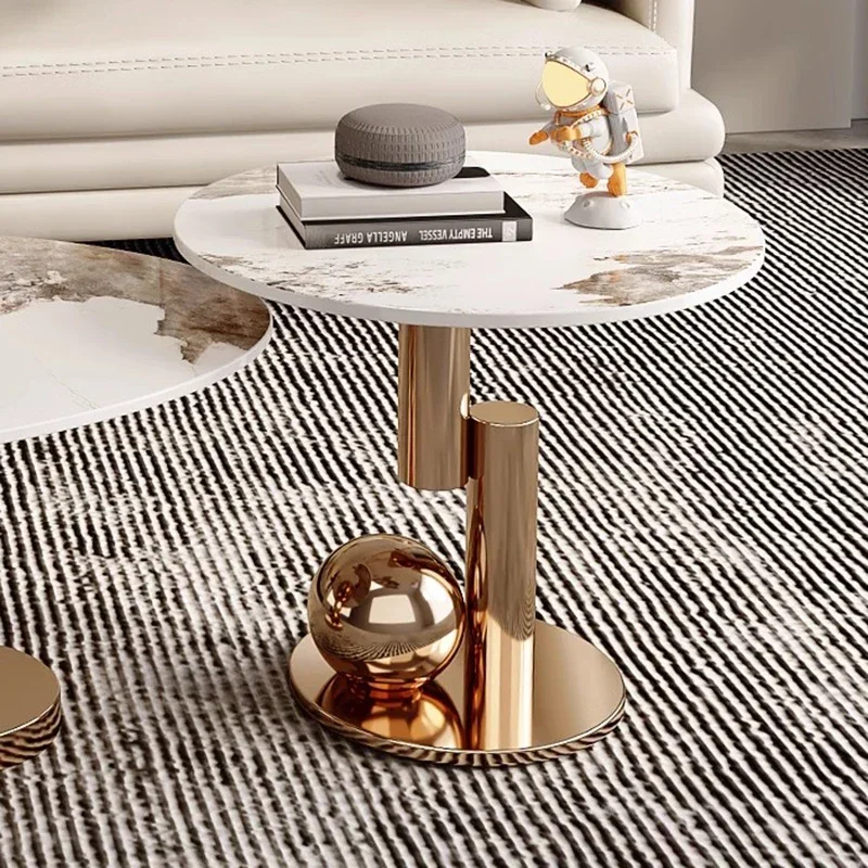 

Modern Metal Coffee Tables Luxury Nordic Home Minimalist Coffee Tables Aesthetic Design Table Basse De Salon Decoration