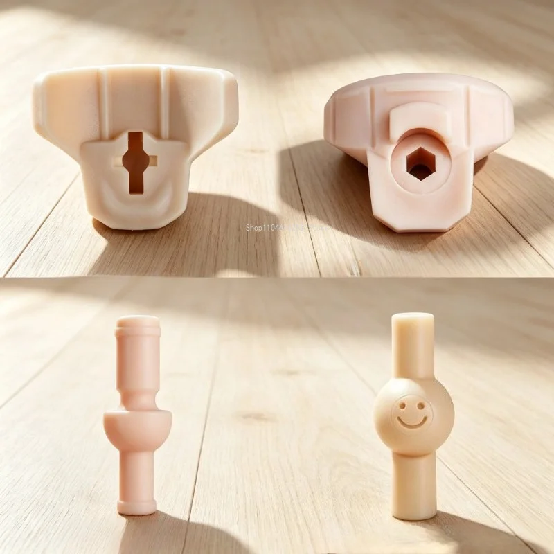 12 Divide BJD Face Support Rotating Neck Clamp S-shaped Blind Box Stretching Body Available 8 Divide BJD Basic Body Change Neck.