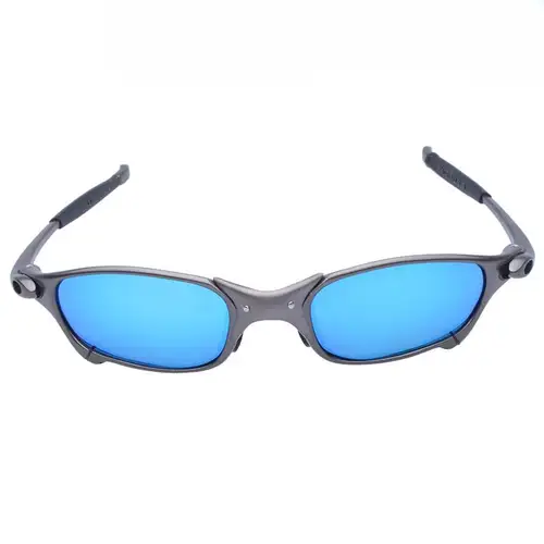 Imagen 2 del producto Gafas de sol polarizadas para ciclismo de montaña para hombre, lentes de Metal para pescar, UV400, B2-2