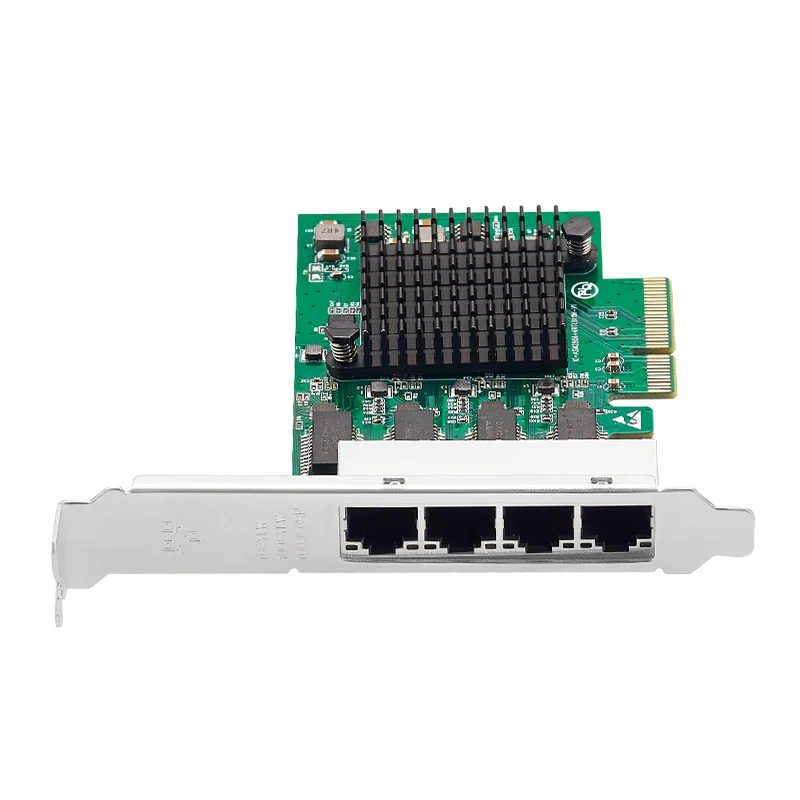 مهايئ شبكة إيثرنت كواد جيجابت ببطاقة شبكة 10/100/1000Mbps من PCI Express مهايئ Lan RJ45 نيك ريالتيك RTL8111H لينوفو M720Q M920X P330