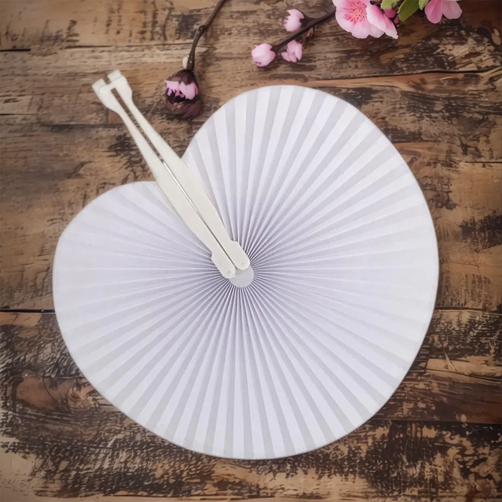 Lightweight Folding Personal Fan USB Rechargeable Handheld Cooling Fan for Travel and Indoor Use