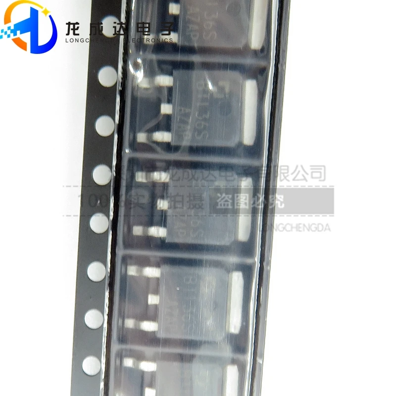 

30pcs original new BT136S TO-252 6A/600V three-terminal bidirectional silicon control