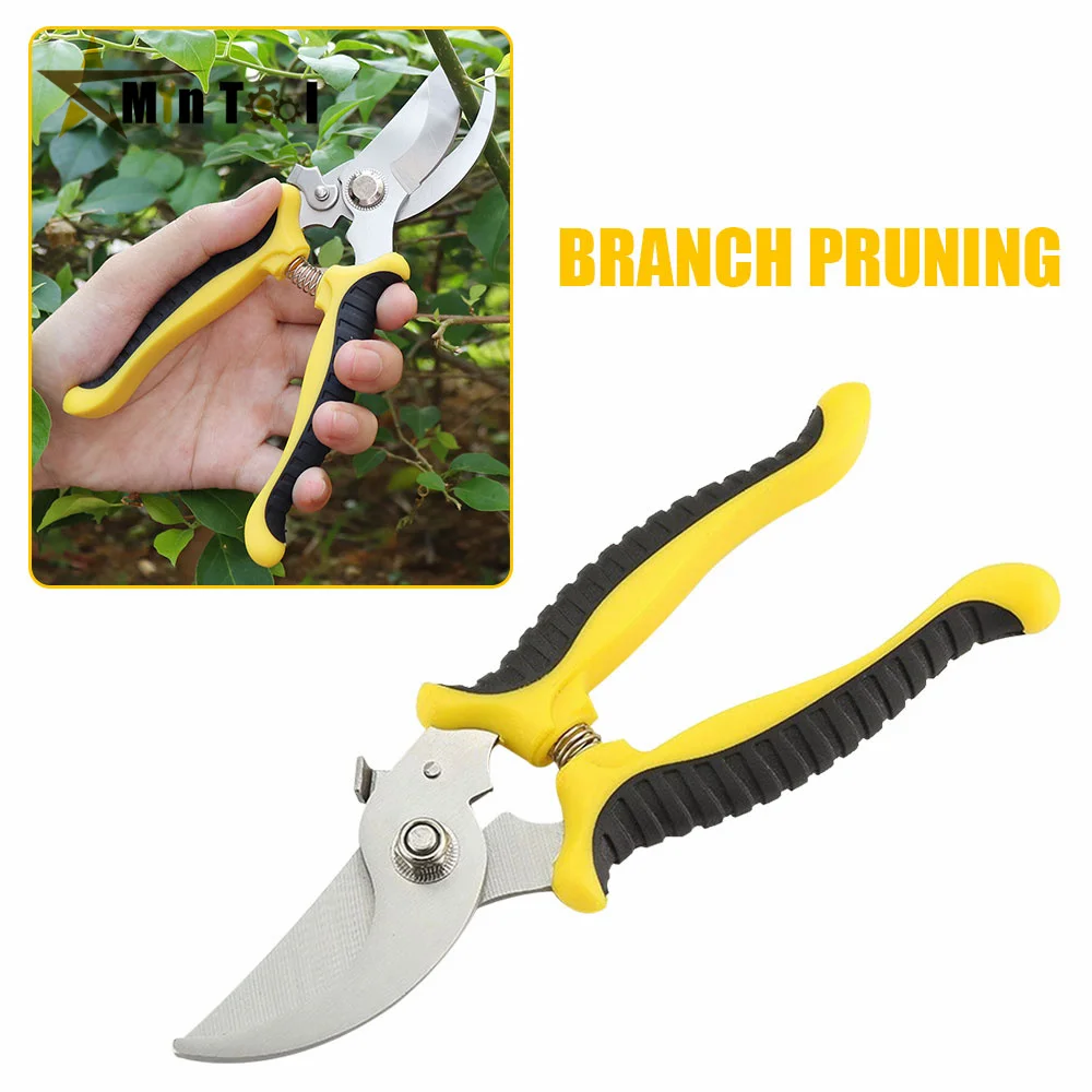 Bypass Pruning Shears Tree Trimmers Secateurs Hand Pruner Garden Shears Clippers For Garden Beak Scissors Hand Tool