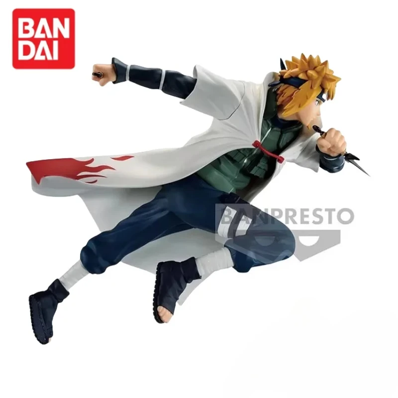 

In Stock 100% Original Bandai Vibration Stars Naruto Shippuden Namikaze Minato Anime Action Figure Collectible Model Toy Gift