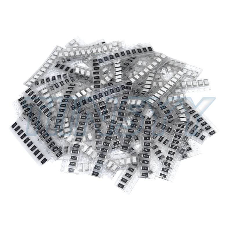 800pcs 2010 5% SMD Chip Resistor Assorted Kit 10R - 910K ohm 80values Resistance Sample Set