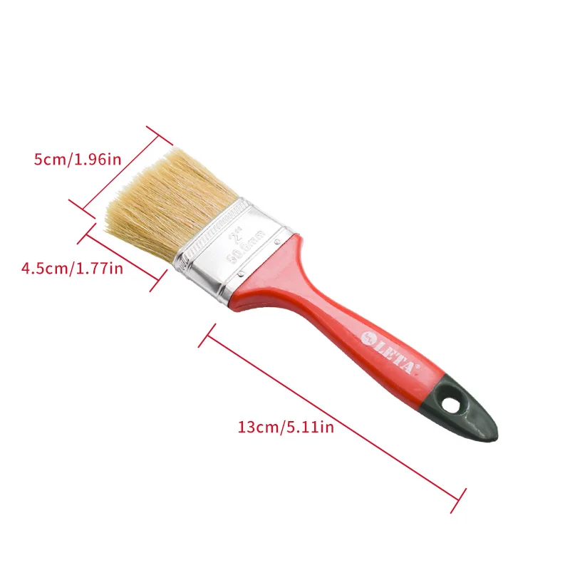 Leta 2-inch brush, paint brush, cleaning brush, sweeping brush