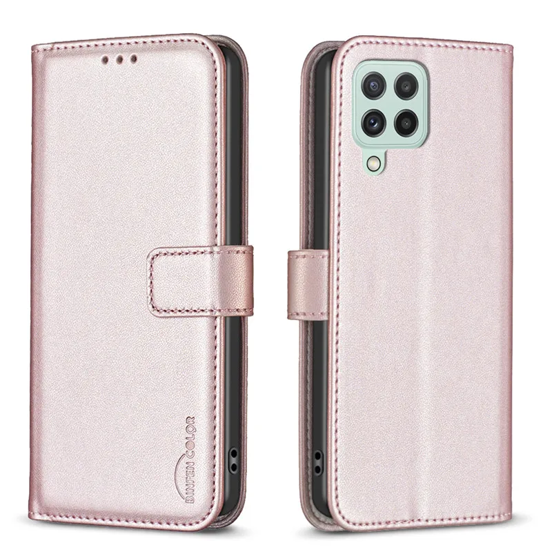 Wallet Magnetic Flip With Card Slot Leather Case For Samsung Galaxy A22 5G SM-A226B A225F A 22 4G Friendly Phone Cover Cases