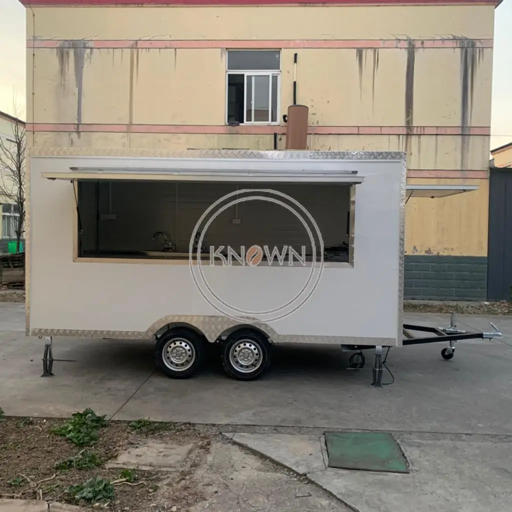 

Coffee Vending Panini Chinese Food Van Rolling Cart Vintage USA Trailer Catering Concession Truck Gourmet Truck Ice Cream Coffee