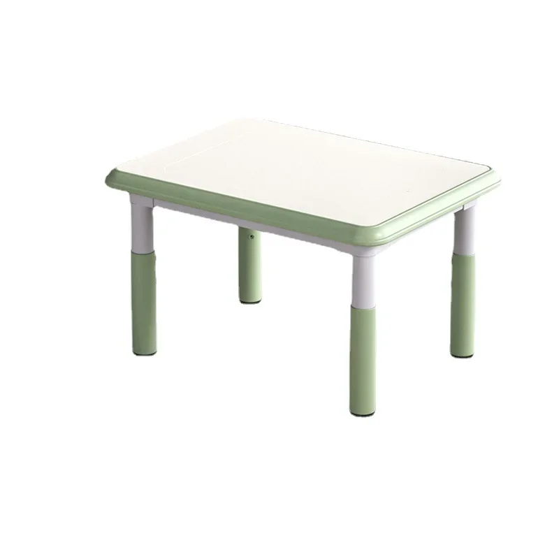 Multi-function Kids Study Table And Chairs Home Plastic Stool Kindergarten Game Table Drawing Table Can Be Raised And Down