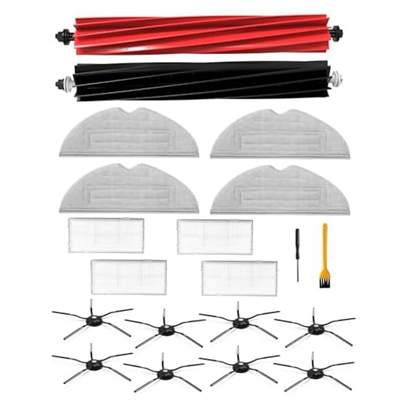 Roborock-ロボット掃除機,メインブラシ,HEPAフィルター,モップクロス,ダストバッグ,アクセサリー,s8,s8,pro,超