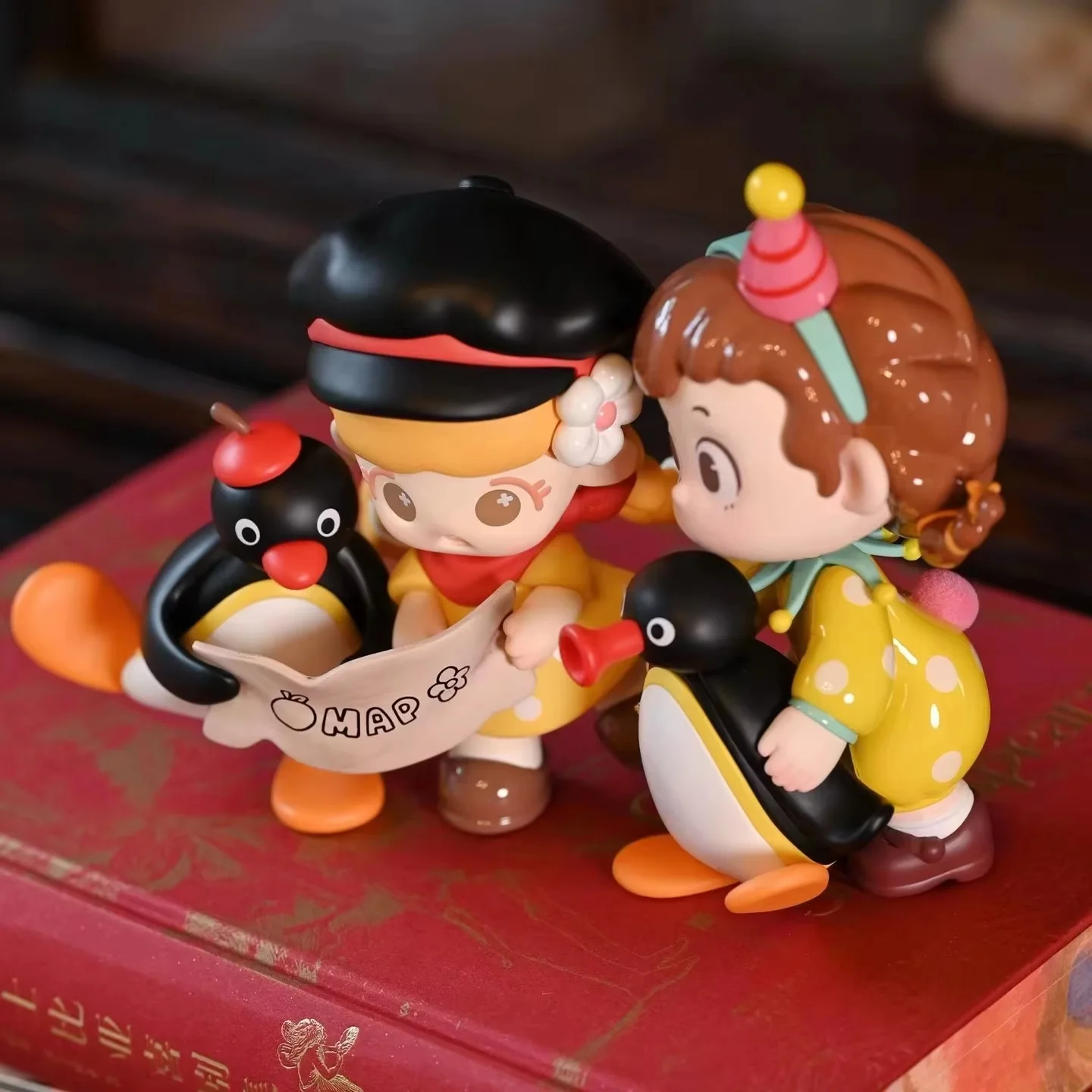 New Genuine Pingu Mystery Box Pingu Anime Figures Ornament Gift Toy Trendy Play 45th Anniversary Warm Adventure Series Blind Box view 4