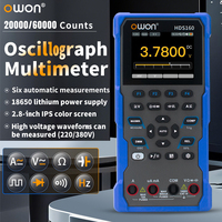 OWON HDS160 Oscilloscope Multimeter,4 1/2 Digit True RMS Multimeter,1MHz Digital Oscilloscope,AC DC Voltmeter Current Measure