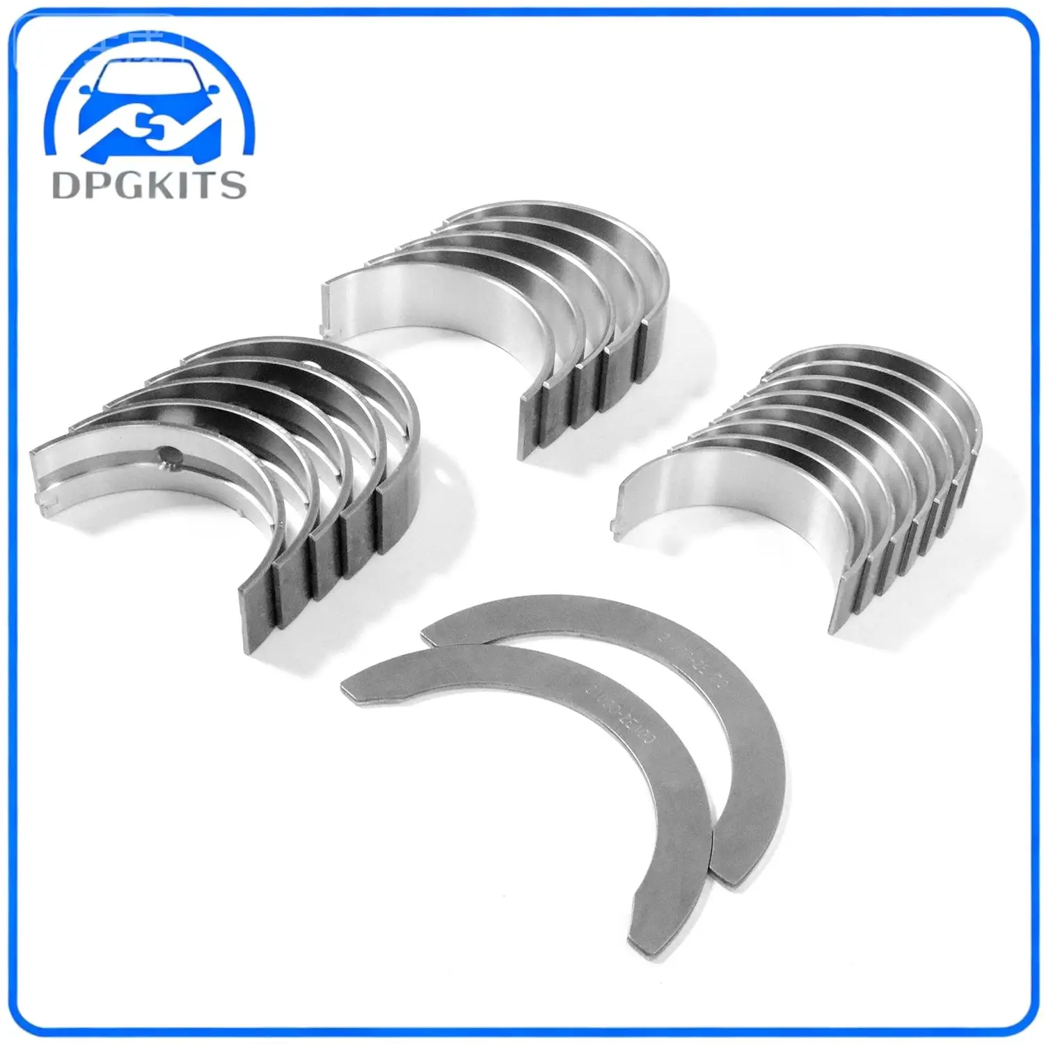 DPGKITS Juego de cojinetes principales de biela y cigüeñal 21020-2E000 23060-2E000 21030-2E000 para 12-20 Hyundai Kia G4NA 2.0L G4NB 1.8