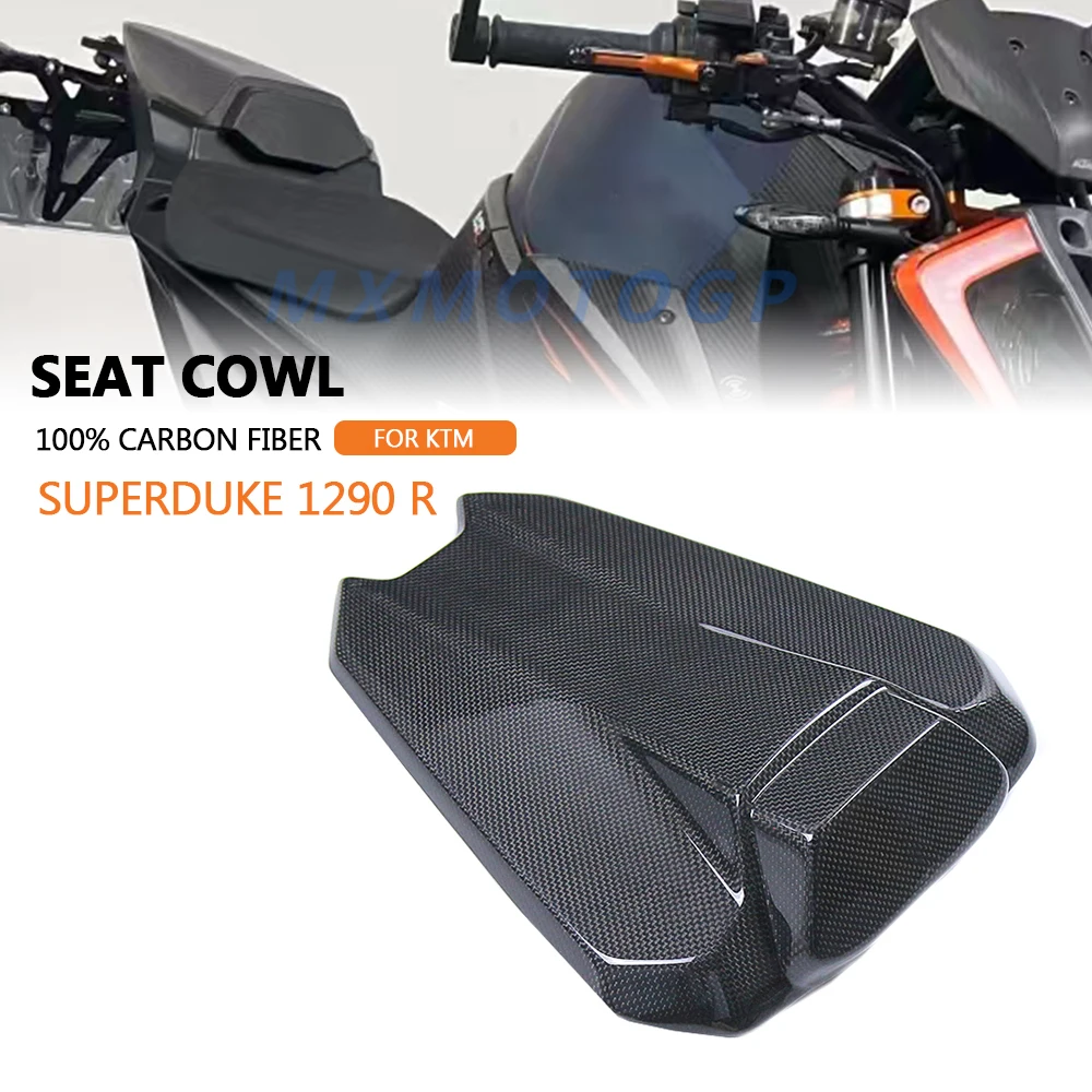 For KTM 1290 Super Duke R Superduke 1290 2020 2021 2022 2023 100% 3K Carbon Fiber Seat Cowl Fairing Motorcycle Accessories