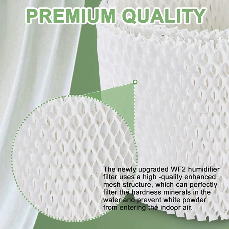 WF2 Humidifier Filters Fit For Protec Kaz Vicks WF2 Humidifier Replaces V3100, V3500, V3500N, V3600, V3700, V3800