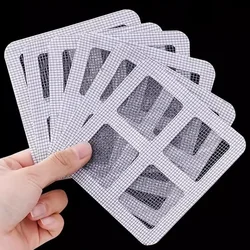 10/100Pcs Hair Drain Stickers Floor Drain Mesh Stickers Water Flow Hair Catcher Shower Drain Cover Adhesive Grid Filter