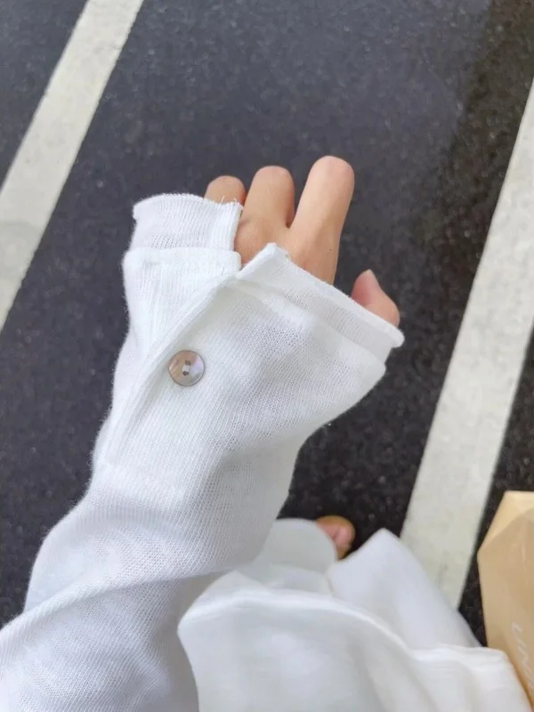 Minimalist Long Sleeve T-Shirt Women's Korean Style Yoga Top Elegant Simple Design round Neck Casual Loose Fit Autumn Wear