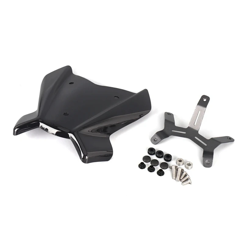 Super Sale Windshield Windscreen Wind Deflector Fairing for Honda CB500 Black