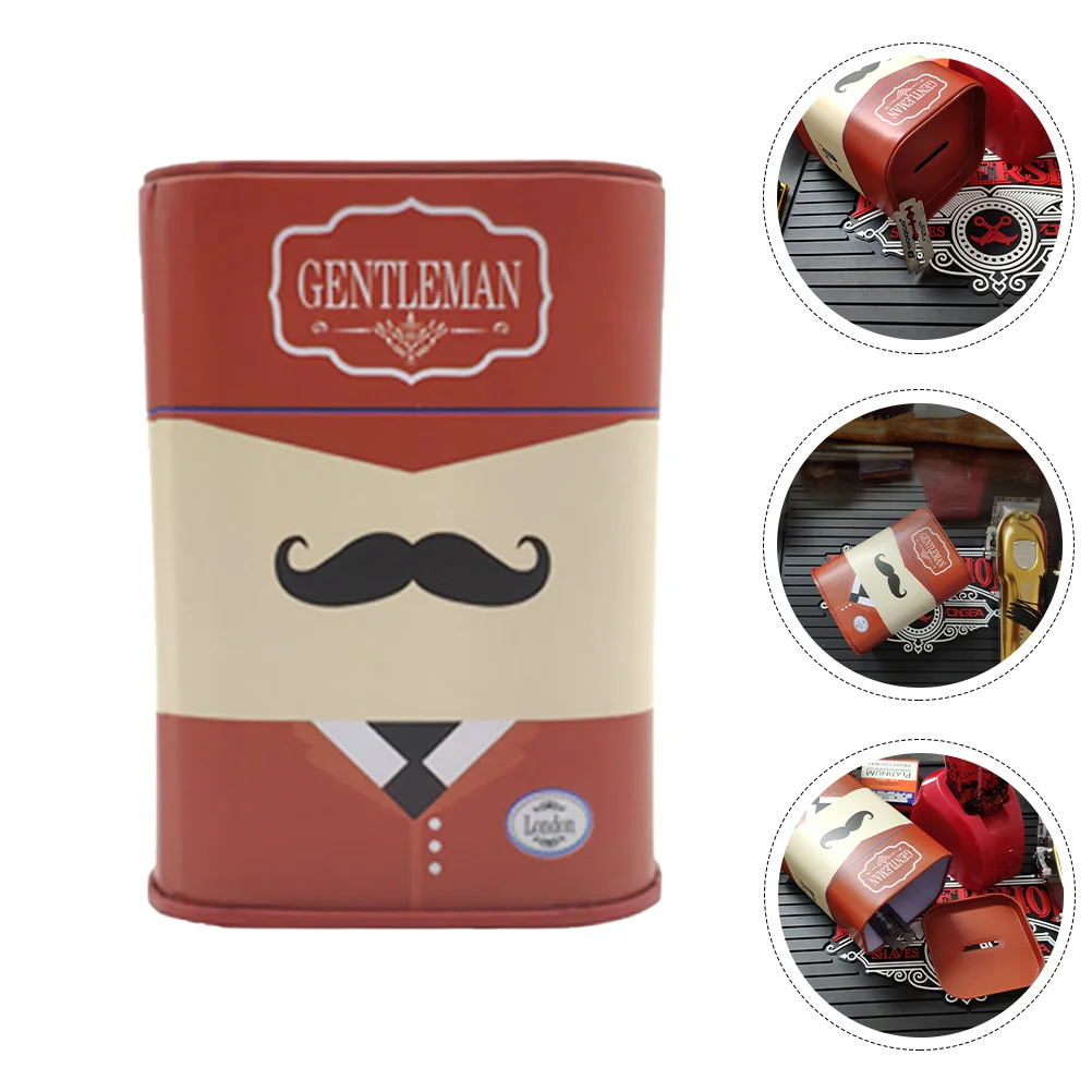 

Garbage Cans Blade Storage Box Shaving Blades Boxes Hairdressing Razor Dispenser Container Red Case Man