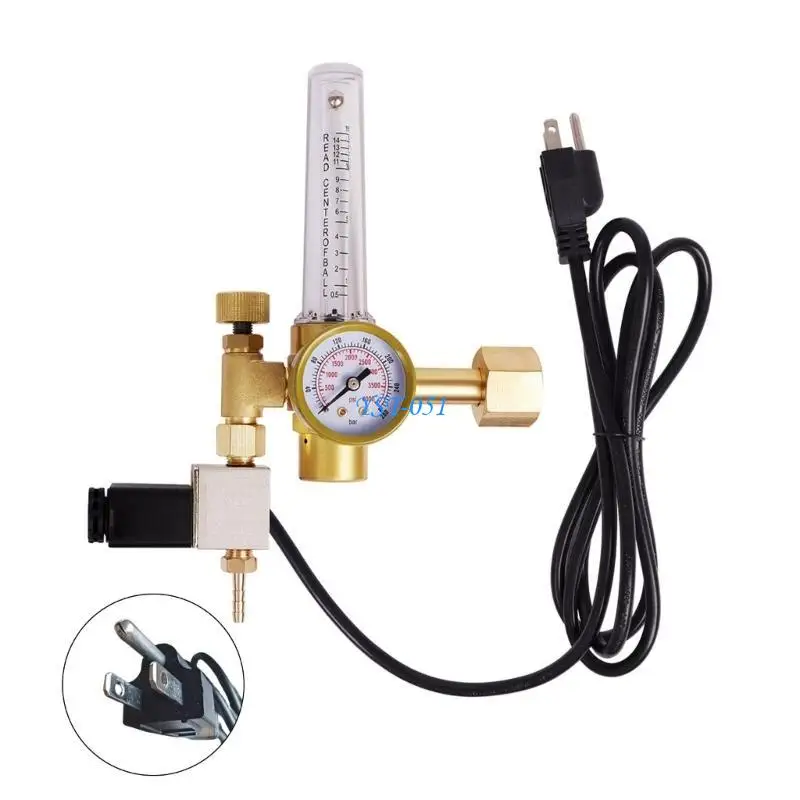 

E15A Welding Gas Regulator Valves CO2 Gas Regulator Flowmeter Welding Regulator Valves Brass Flowmeter Gas Welding Equipment