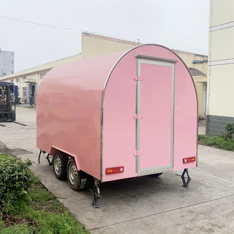 Customized Durable Small Food Trailer Fully Equipped for Street Food Business Startup High Quality at a Reasonable Price