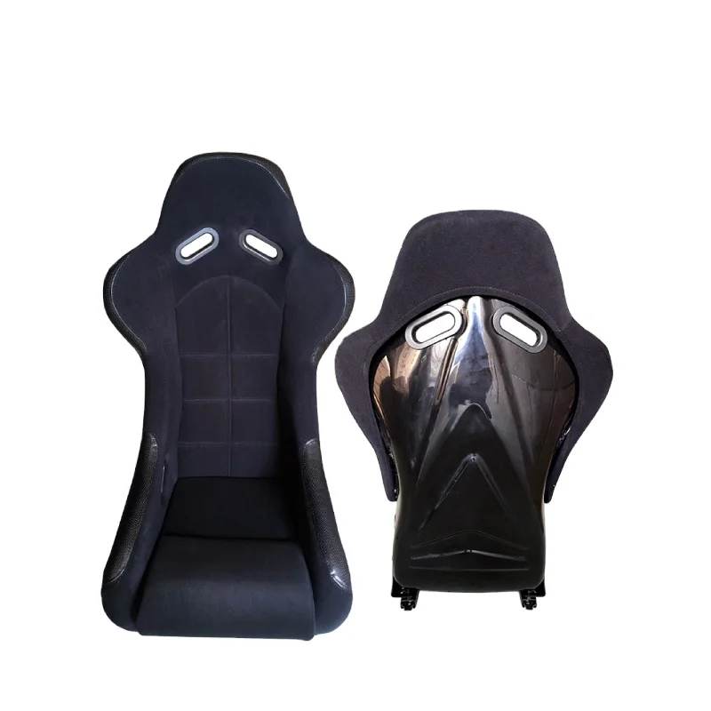 

Padded Headrest and Massage Waist Pillow Bucket Racing Seat